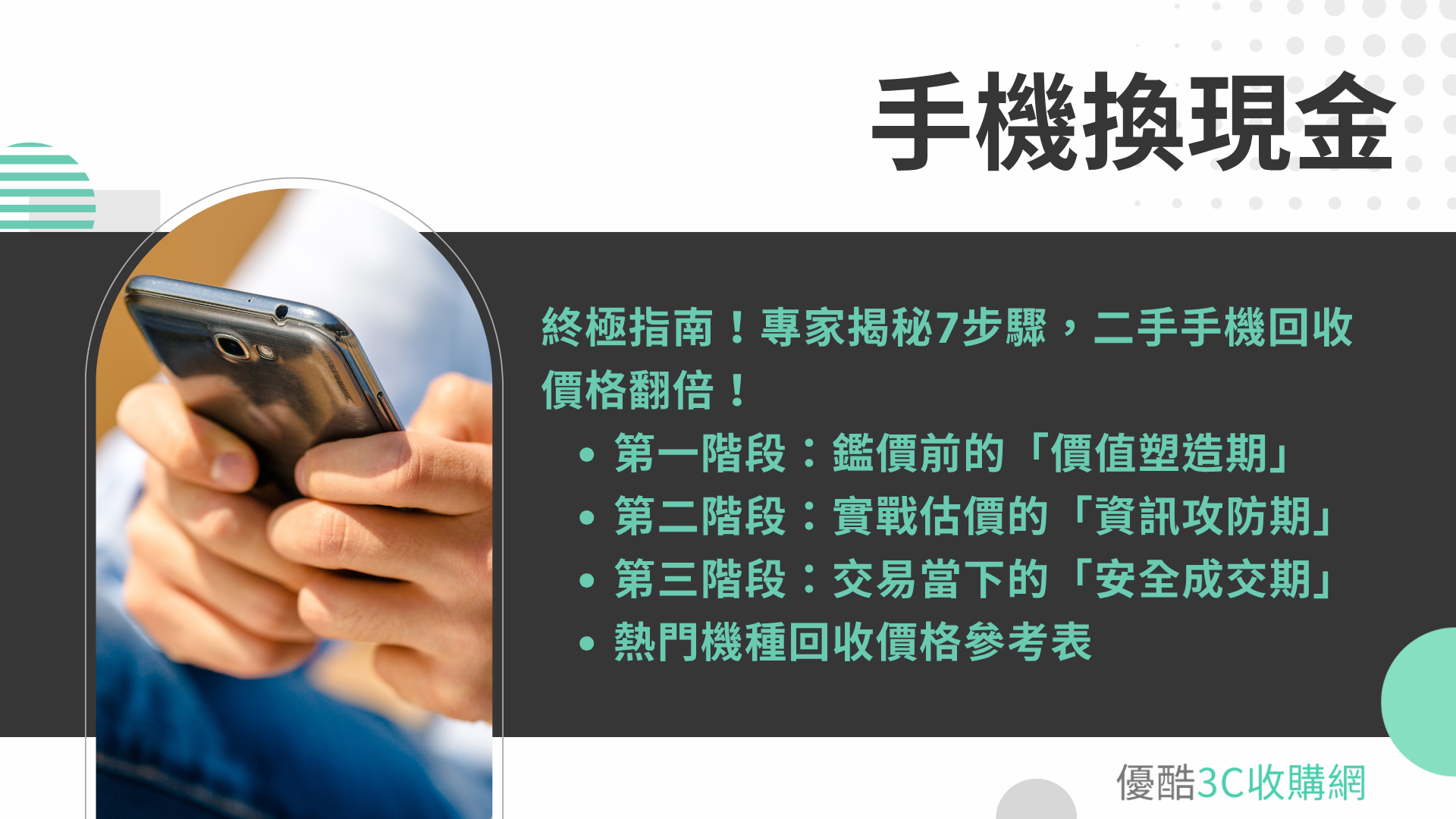 手機換現金的終極指南：專家揭秘7大步驟，讓你的二手手機回收價格翻倍！